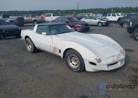 1982 Chevrolet Corvette from USA, damaged, VIN 1G1AY8780C5106178